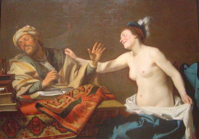 Gerard van Honthorst The steadfast philosopher Germany oil painting art